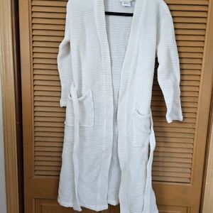 Women's Quince White Knit Organic Robe